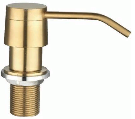 Фото товара: Seaman SSA-011-GS (Gold Satin, PVD, satin), дозатор для жидкого мыла, золото сатин