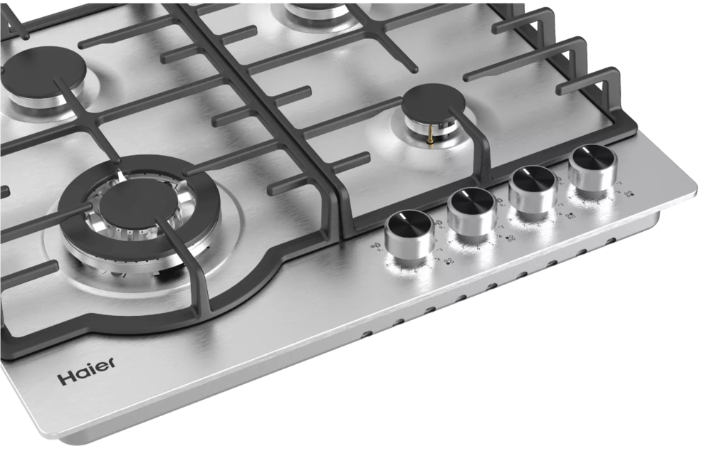 Детальное фото товара: Haier HHX-M64RFVLX газовая поверхность