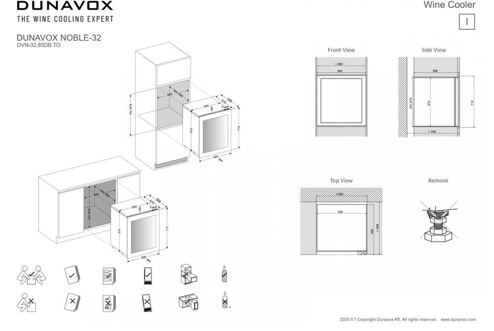 Детальное фото товара: Dunavox DVN-32.85DB.TO