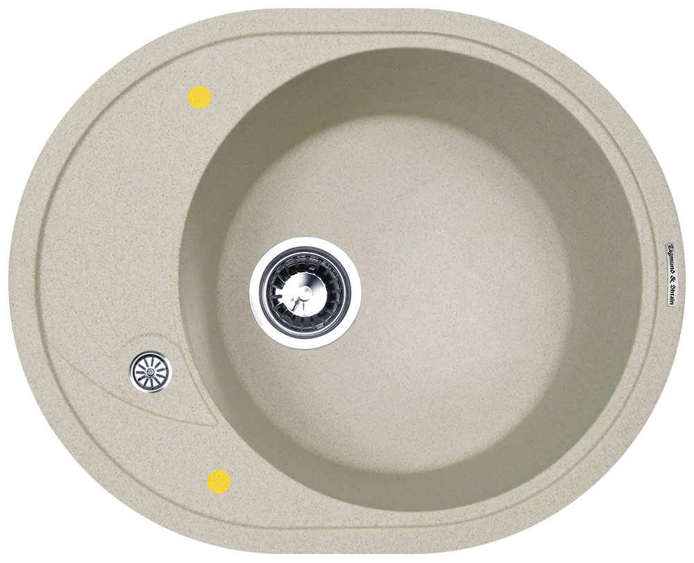 Фото товара: Zigmund & Shtain KREIS OV 575, мойка, речной песок