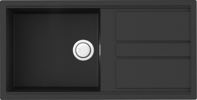 Детальное фото товара: Omoikiri Kitagawa 100-GB, мойка, керамика, графит