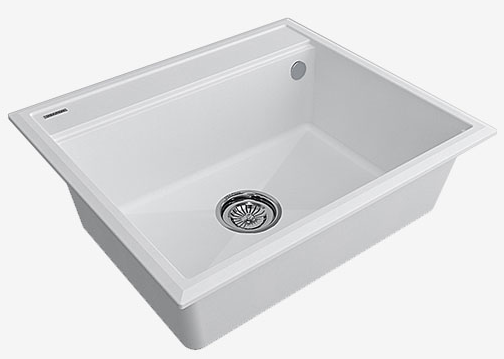 Детальное фото товара: Paulmark STEPIA 60, мойка, гранит, белый