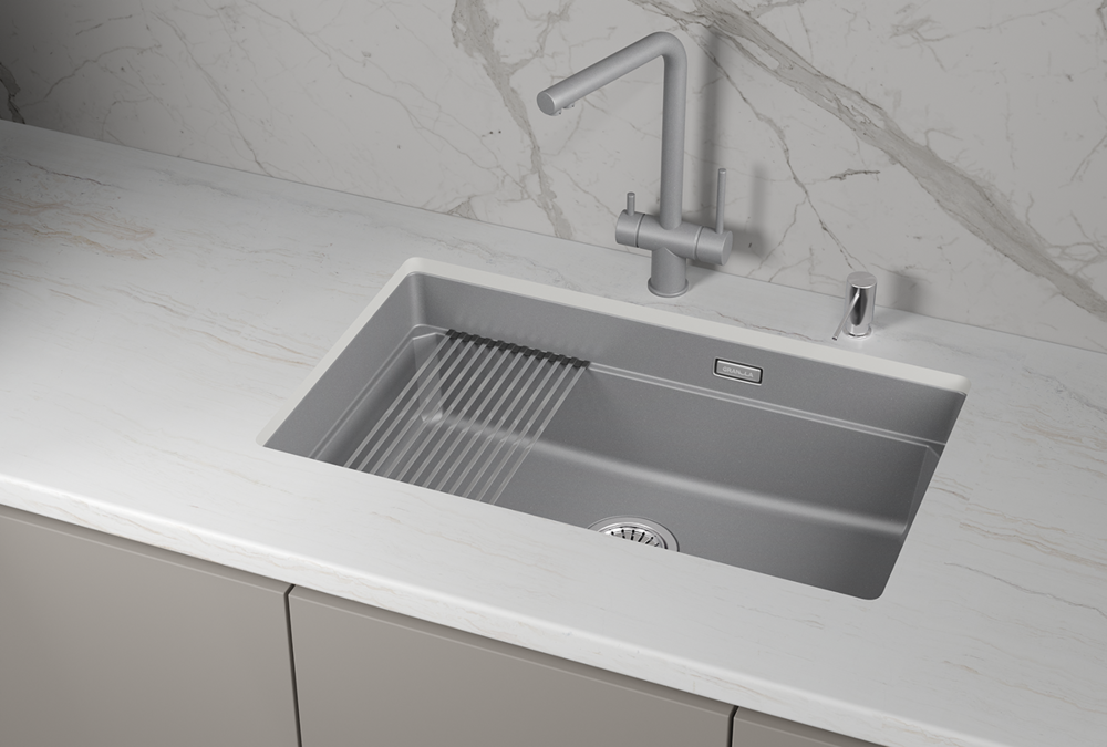 Детальное фото товара: GRANULA 7303iU мойка, гранит, алюминиум
