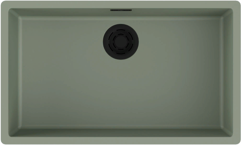 Фото товара: Omoikiri Yamakawa 75-Integra-WG, мойка, керамика, wind green