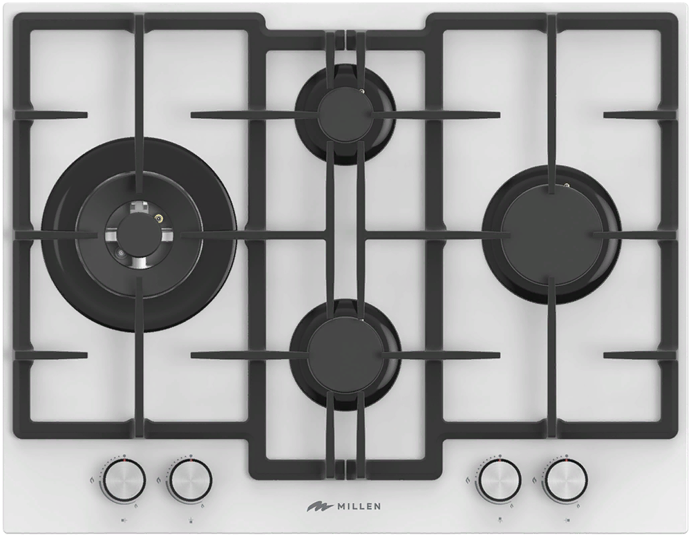 Фото товара: MILLEN MGHGD 6501 WH газовая поверхность