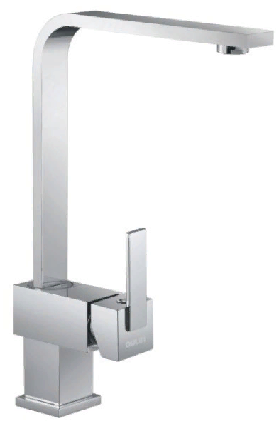 Фото товара: Oulin OL-8075S, смеситель, нержавеющая сталь сатин