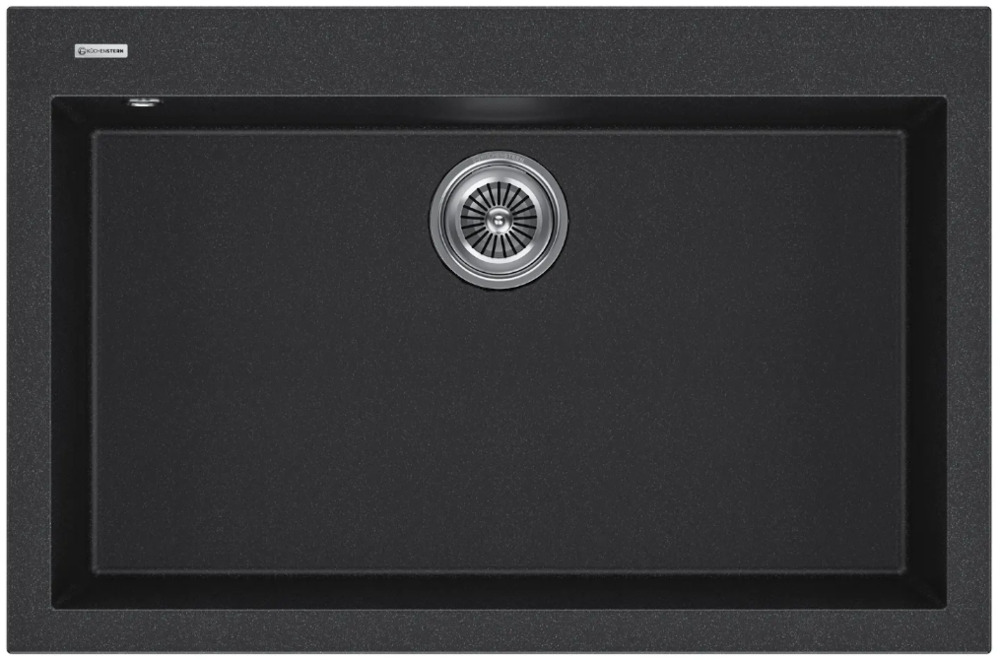 Фото товара: KUCHENSTERN OBEN 80, мойка, гранит, антрацит