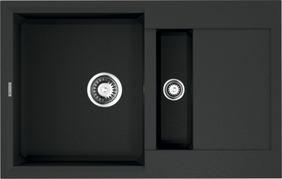 Фото товара: Omoikiri Sakaime 78-2-BL, мойка, гранит, черный