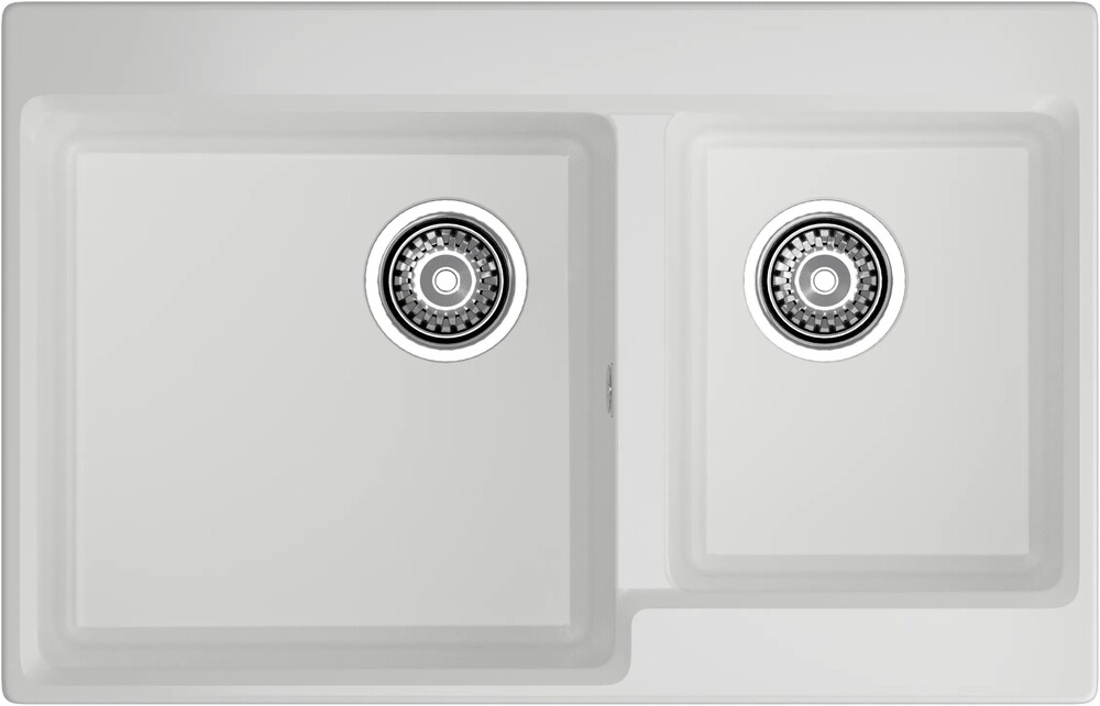 Фото товара: GranFest LEVEL GF-LV-780K, мойка, мрамор, иней