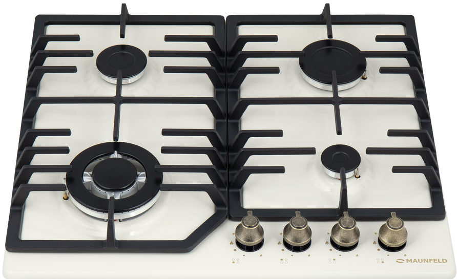 Maunfeld EGHE.64.43CBG.R/G Детальное фото товара: Maunfeld EGHE.64.43CBG.R/G газовая поверхность