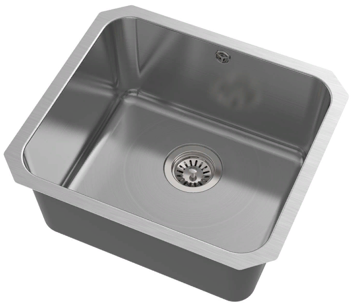 Фото товара: Oulin OL-U104, мойка, нержавеющая сталь сатин