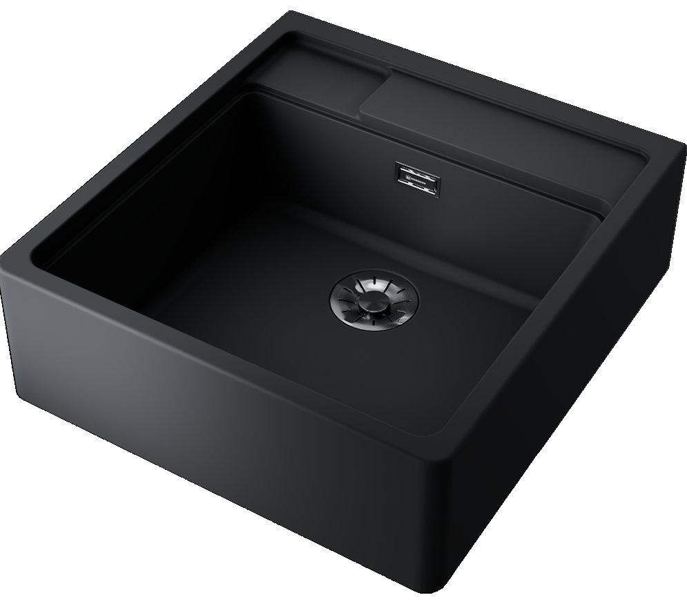 Детальное фото товара: Omoikiri Kinokawa 60-GB, мойка, керамика, графит