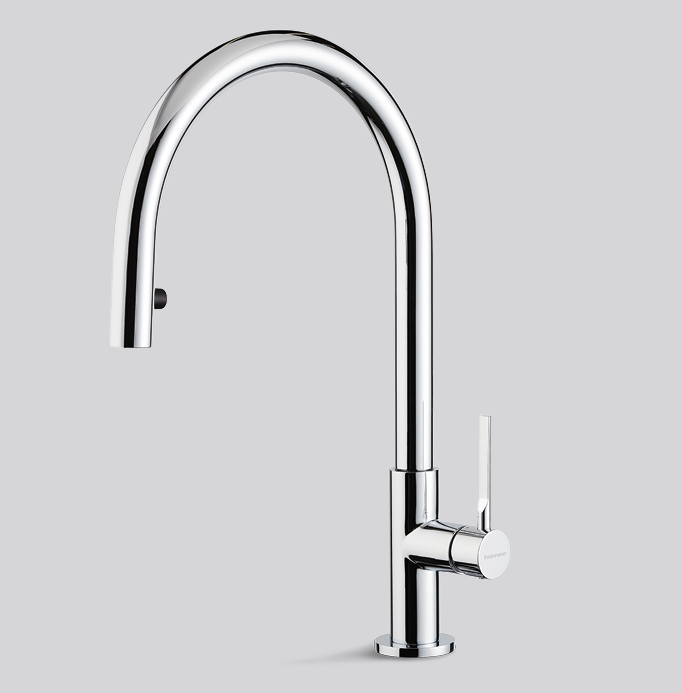 Фото товара: Falmec TREVI ROUND CHROME, смеситель, хром