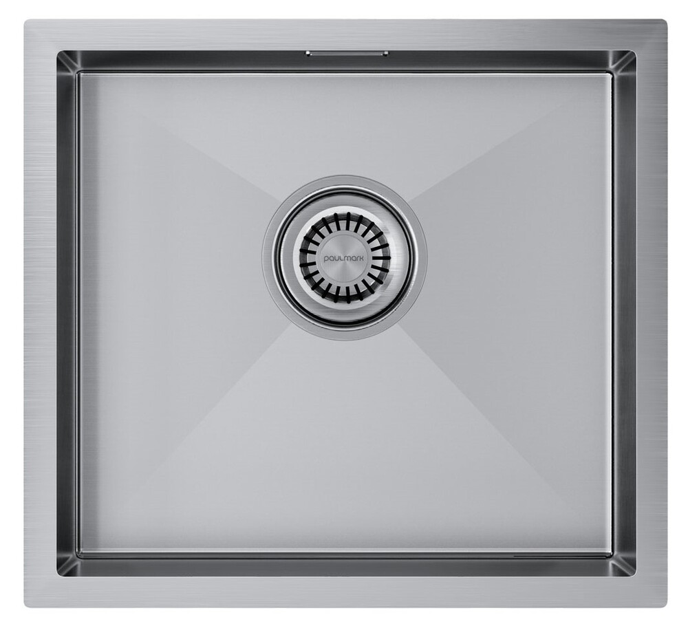 Фото товара: Paulmark ALLER 48 UNI, мойка, нержавеющая сталь брашированная
