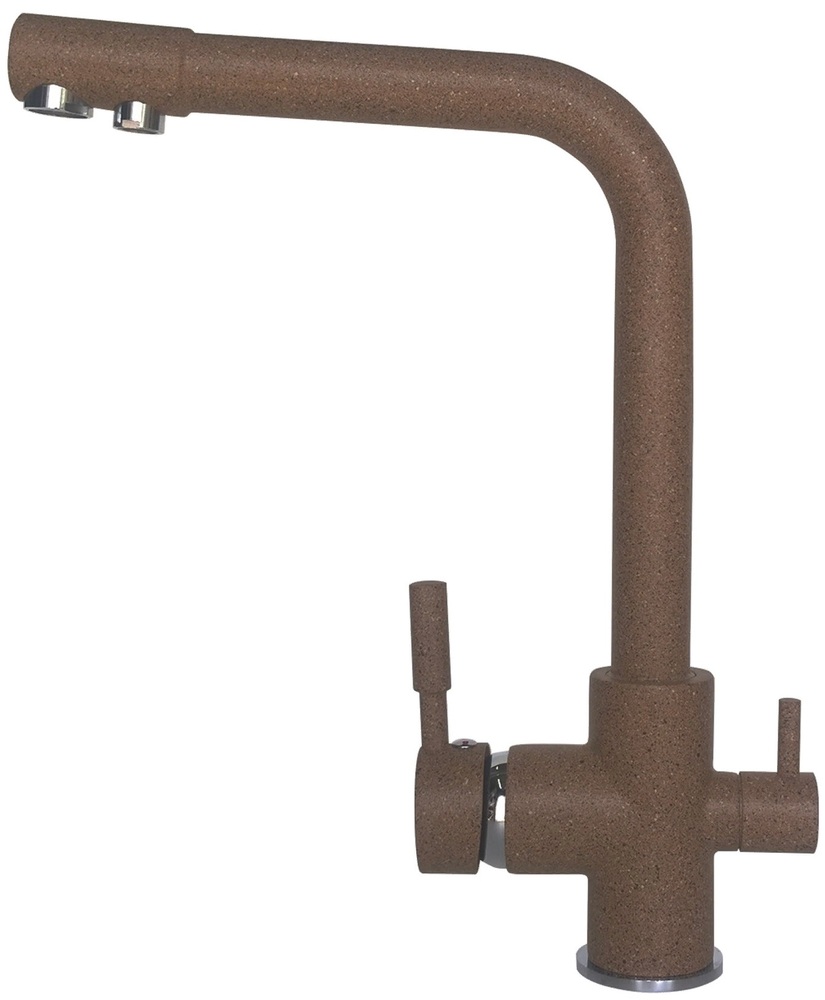 Фото товара: LEX Biferno Chocolate, смеситель, гранит