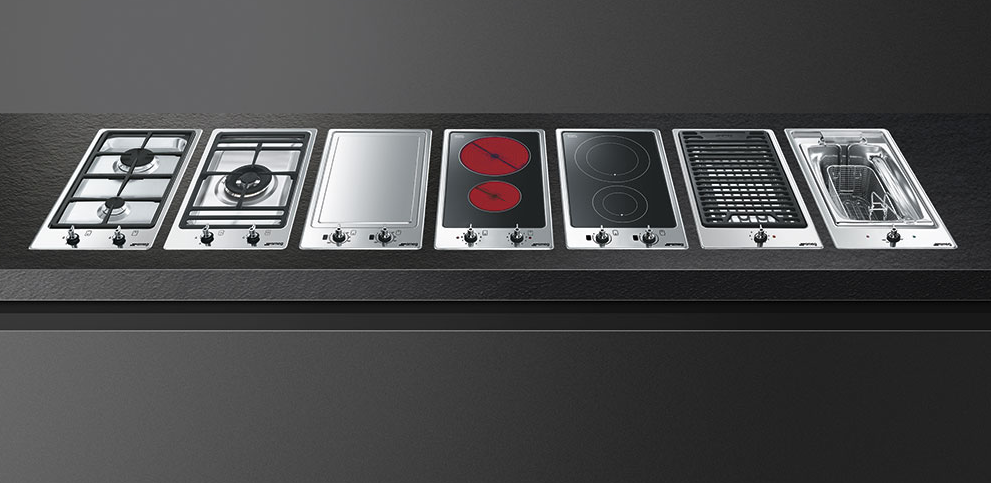 Smeg PGF31G-1 Детальное фото товара: Smeg PGF31G-1 газовая поверхность