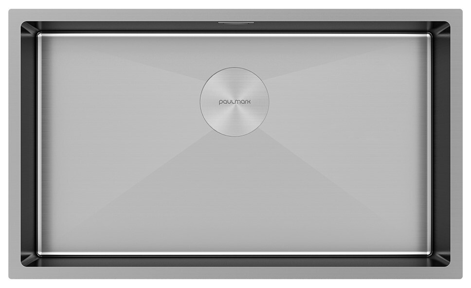 Детальное фото товара: Paulmark NEXT 74 UNI, мойка, нержавеющая сталь брашированная