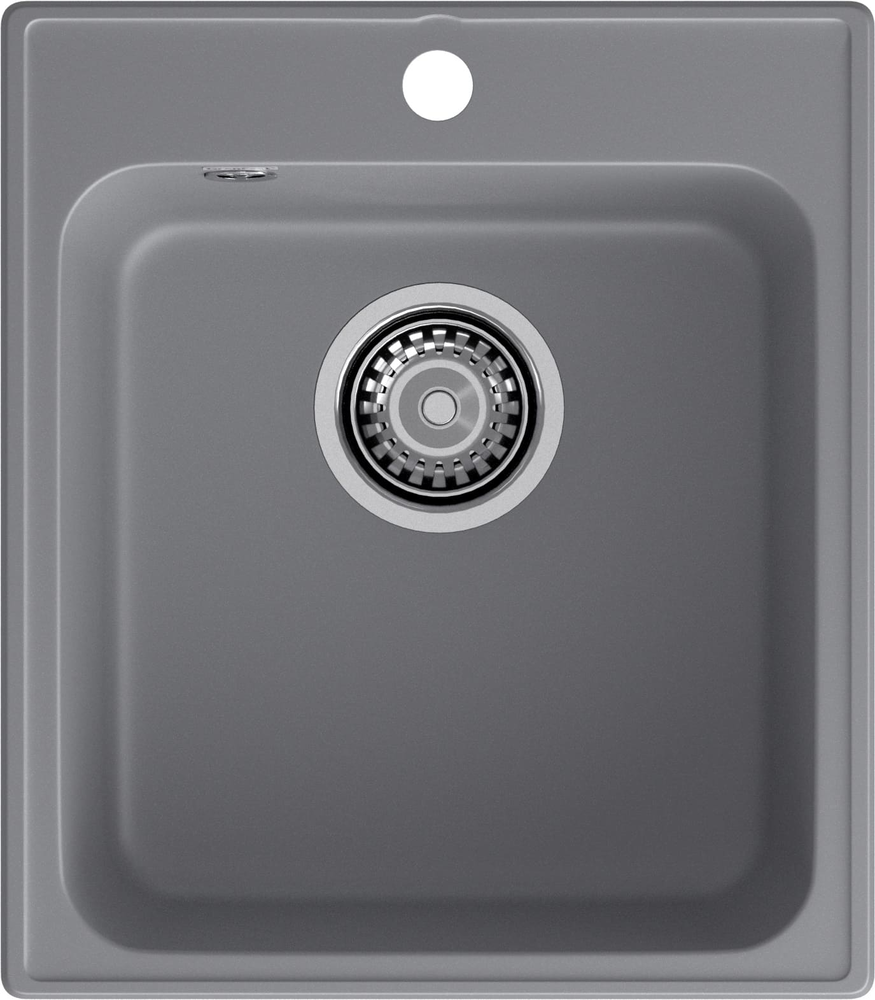 Фото товара: GranFest QUARZ GF-Z17, мойка, гранит, темно-серый