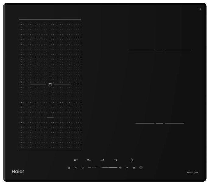 Фото товара: Haier HHX-Y64TFVB индукционная поверхность