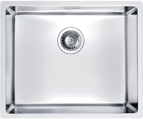 Фото товара: ALVEUS KOMBINO 50 SAT-90, мойка, нержавеющая сталь сатин (в комплекте с сифоном 1130551)