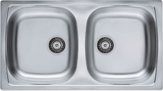 Фото товара: ALVEUS BASIC 160 NAT-90, мойка, нержавеющая сталь (в комплекте с сифоном 1130557)