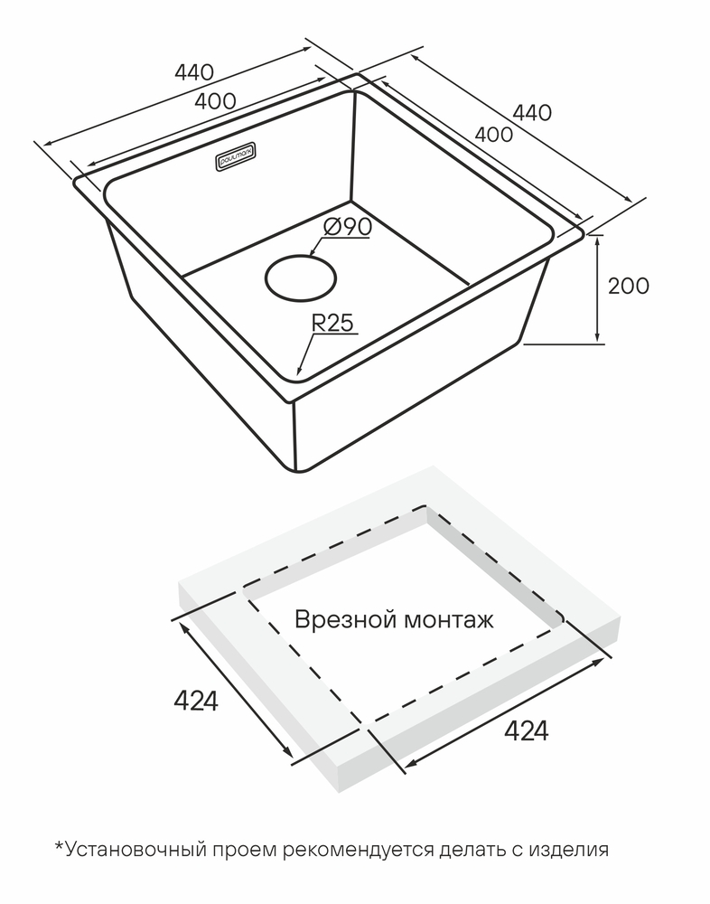 Схема встраивания