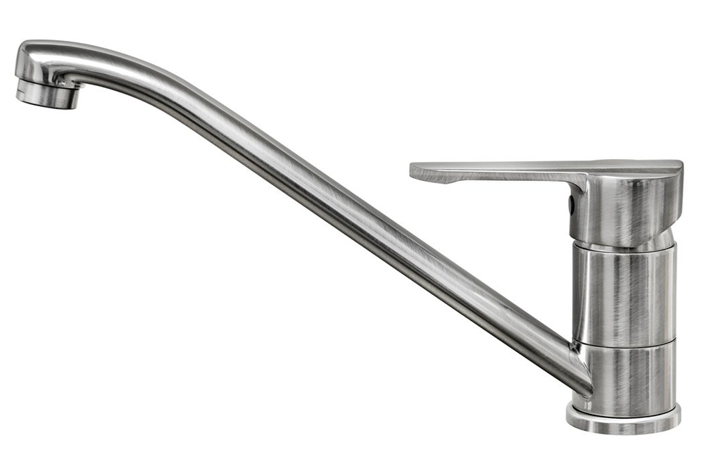 Фото товара: Teka ML STAINLESS STEEL, смеситель, нержавеющая сталь
