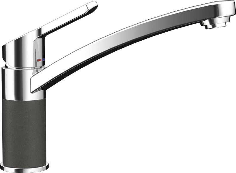 Фото товара: Schock SC-90, смеситель, гранит, хром/серебристый камень