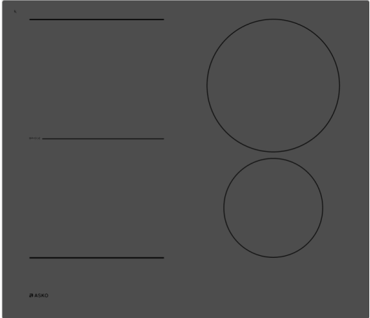 Детальное фото товара: ASKO HI2642FMG1 индукционная поверхность