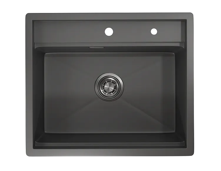 Фото товара: GRANULA 6051 мойка, нержавеющая сталь, графит матовый