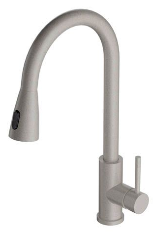 Фото товара: ALVEUS PRIMROSE PS BEIGE G55, смеситель, гранит, бежевый