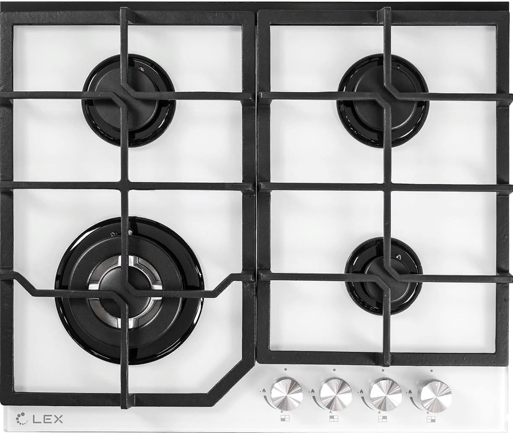 Фото товара: LEX GVG 640-1 WH газовая поверхность