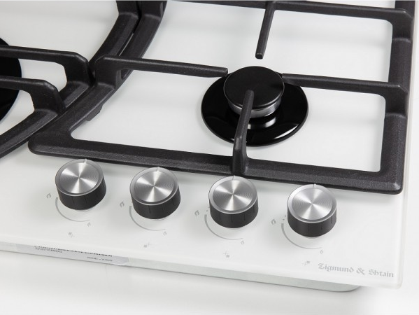 Zigmund & Shtain M 27.6 W Детальное фото товара: Zigmund & Shtain M 27.6 W газовая поверхность