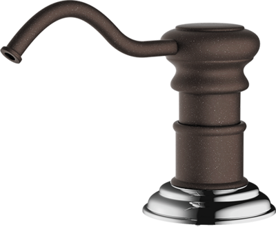 Omoikiri OM-01-DC, дозатор для моющего средства, темный шоколад Детальное фото товара: Omoikiri OM-01-DC, дозатор для моющего средства, темный шоколад