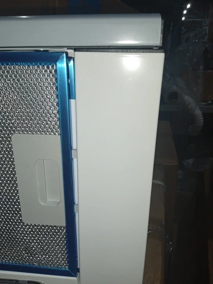 Уценка Elikor Интегра 45П-400-В2Л белый/нерж Детальное фото товара: Уценка Elikor Интегра 45П-400-В2Л белый/нерж