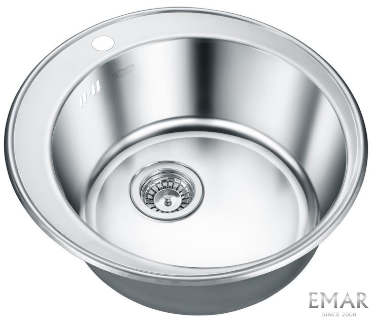 Детальное фото товара: Emar 510С, мойка, нержавеющая сталь
