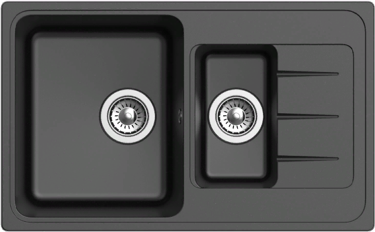 Фото товара: Ewigstein Elegant E- 60KF, мойка, гранит, черный
