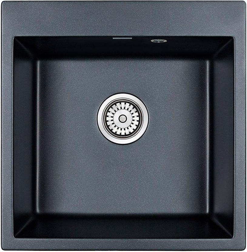 Детальное фото товара: Paulmark KANTE 50, мойка, гранит, черный металлик