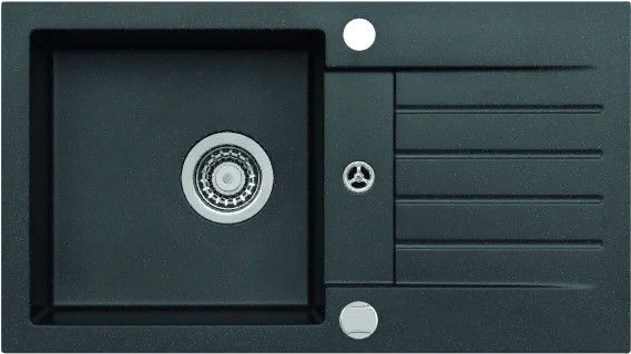 Фото товара: ALVEUS GRANITAL GENESIS AMARO 130 G91, мойка, гранит, черный