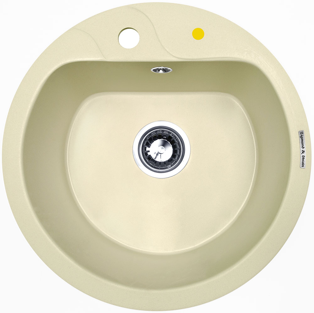 Фото товара: Zigmund & Shtain KREIS 505F, мойка, молодое шампанское   