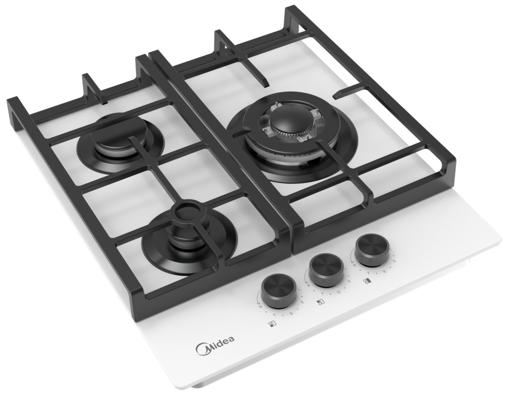 Детальное фото товара: Midea MG449TGW газовая поверхность