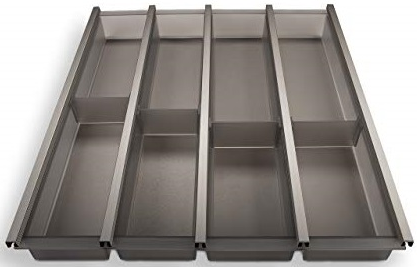 Фото товара: Ninka Cuisio Aqua 500, Legrabox Blum, лоток для столовых приборов, черный