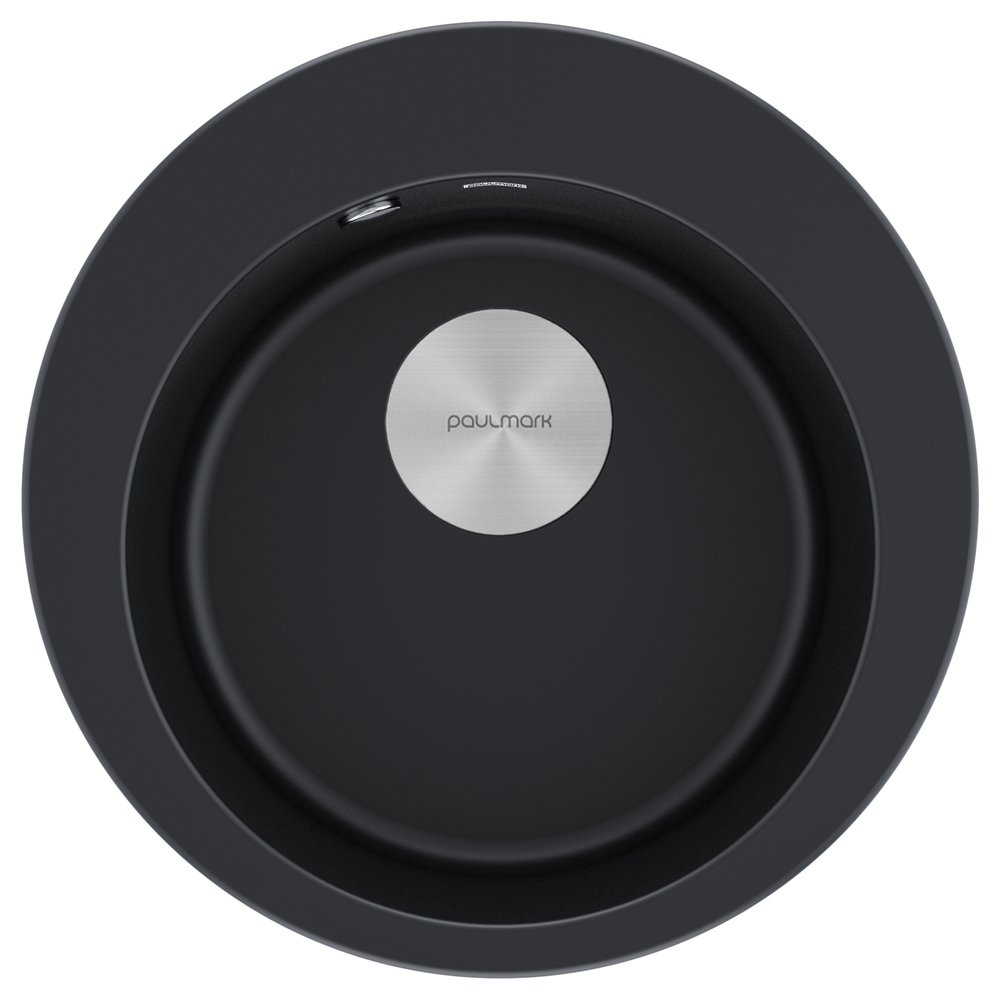 Фото товара: Paulmark GELEGEN 50, мойка, гранит, черный металлик