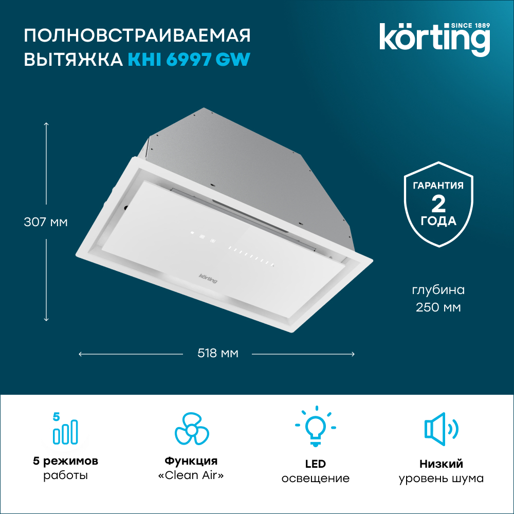 Детальное фото товара: Korting KHI 6997 GW