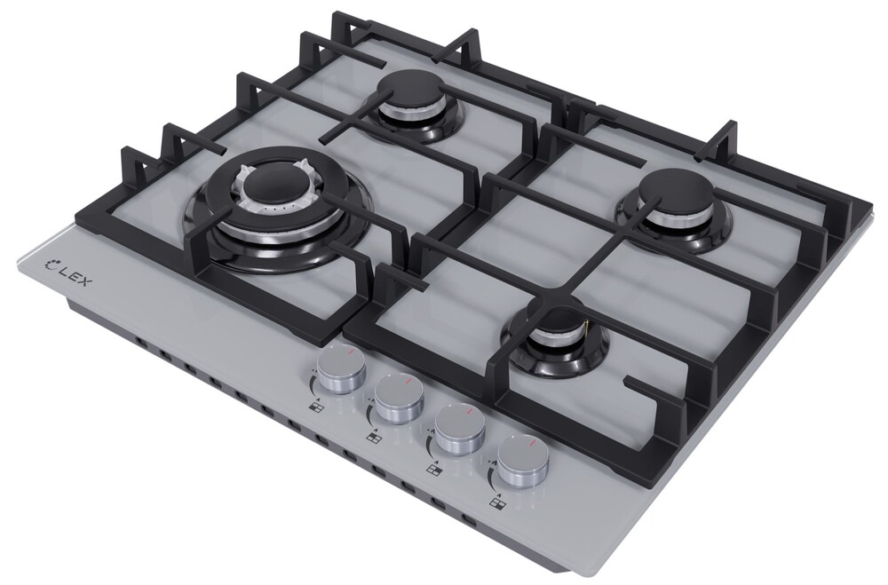 LEX GVG 645 GR Детальное фото товара: LEX GVG 645 GR газовая поверхность