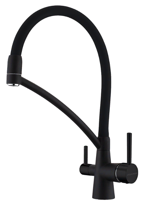 Фото товара: Paulmark SIEGEN, смеситель, антрацит полностью