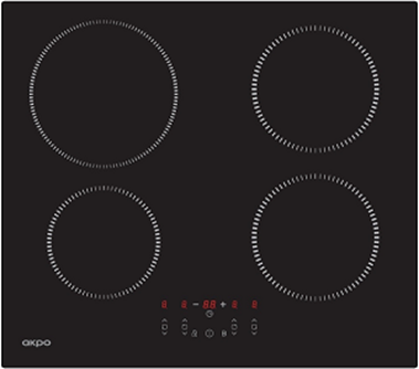 Детальное фото товара: AKPO PIA 6094012CC BL индукционная поверхность