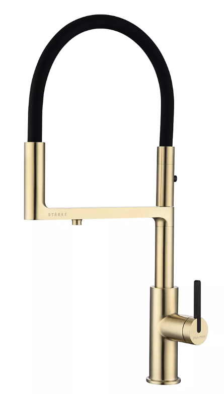 Фото товара: Paulmark TORNADO, смеситель, светлое золото