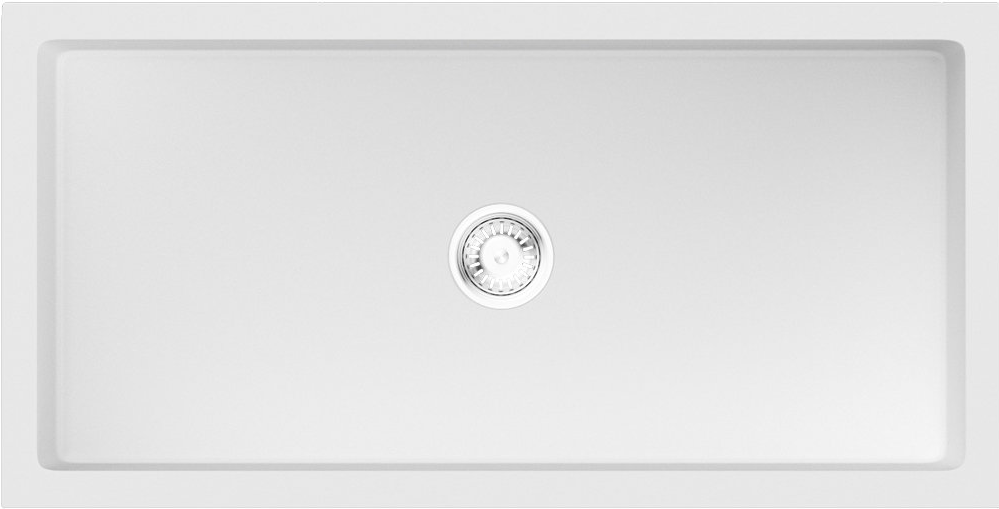 Фото товара: Omoikiri Mikura 91-WH, мойка, керамика, белый