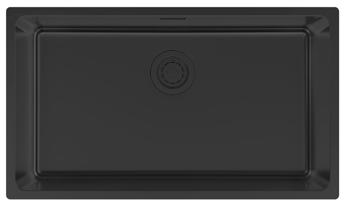 Фото товара: Paulmark YUNI 76 UNI, мойка, нержавеющая сталь,  матовый черный